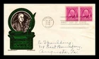 US COVER WILLIAM ALLEN WHITE EMPORIA GAZETTE FDC SCOTT 960 STAEHLE CACHET CRAFT
