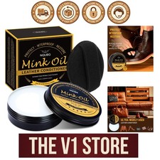 Mink Oil for Leather Boots, Boot Leather Care Kit, Leather Shoe Care Kit