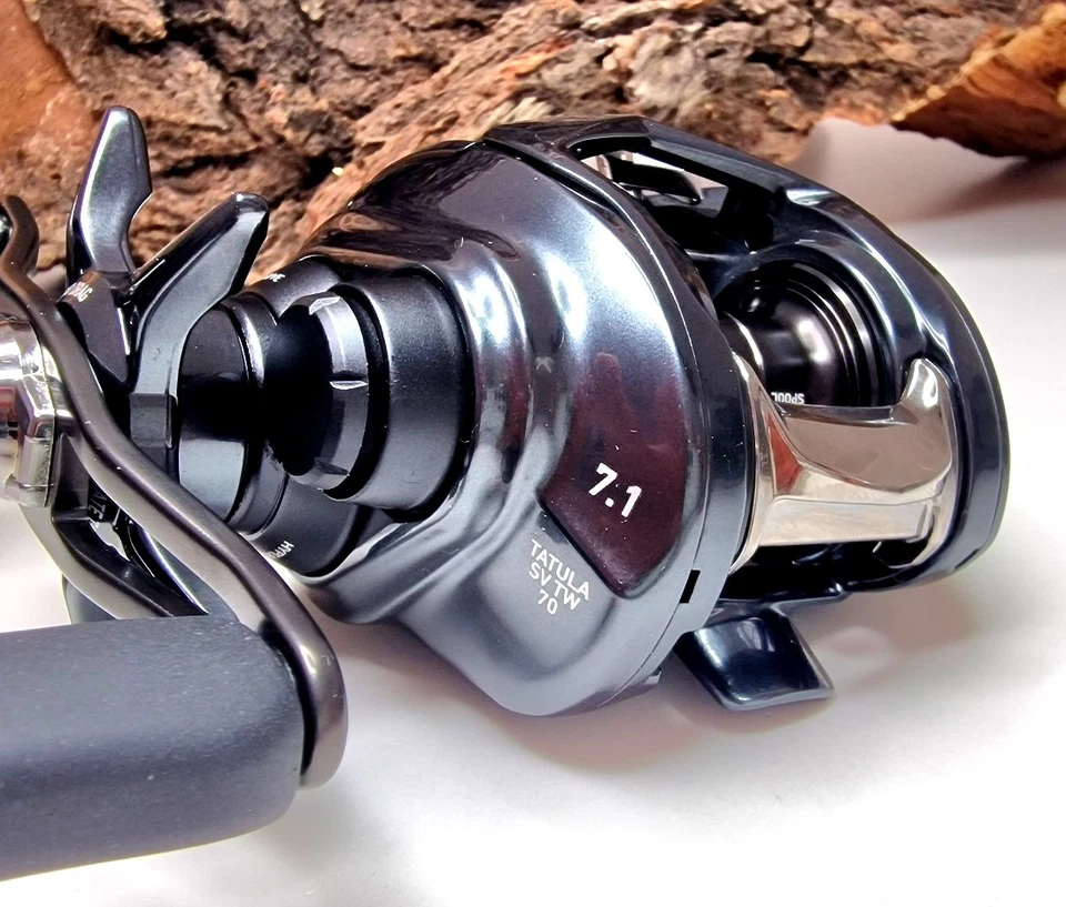 Daiwa Tatula SV TW 70 HL Baitcastrolle Linkshand Lefthand Baitcasting Reel NEW - Bild 3 von 4