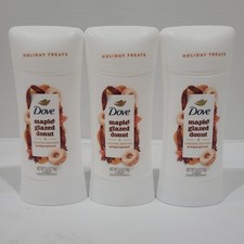 3pk Dove Limited Edition Fall Treats Maple Glazed Donut Deodorant Antiperspirant