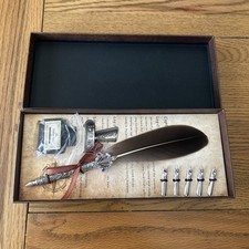 Feather Pen Set 1502 World Map Series