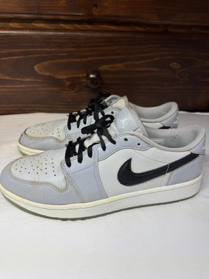 Nike Air Jordan 1 Low Golf 'Wolf Grey' DD9315-002 Mens Size