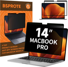 Privacy Screen for Macbook Pro 14 Inch 2021-2024, M1, M2, M3, M4 , Removable An