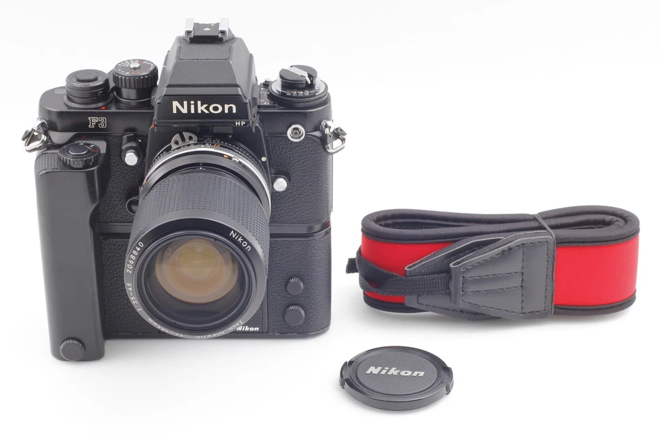 [Exc+5 w/MD-4] Nikon F3 P F3P Press HP Ai-s NIKKOR 35-105mm F3.5-4.5 From JAPAN - Image 3 of 4