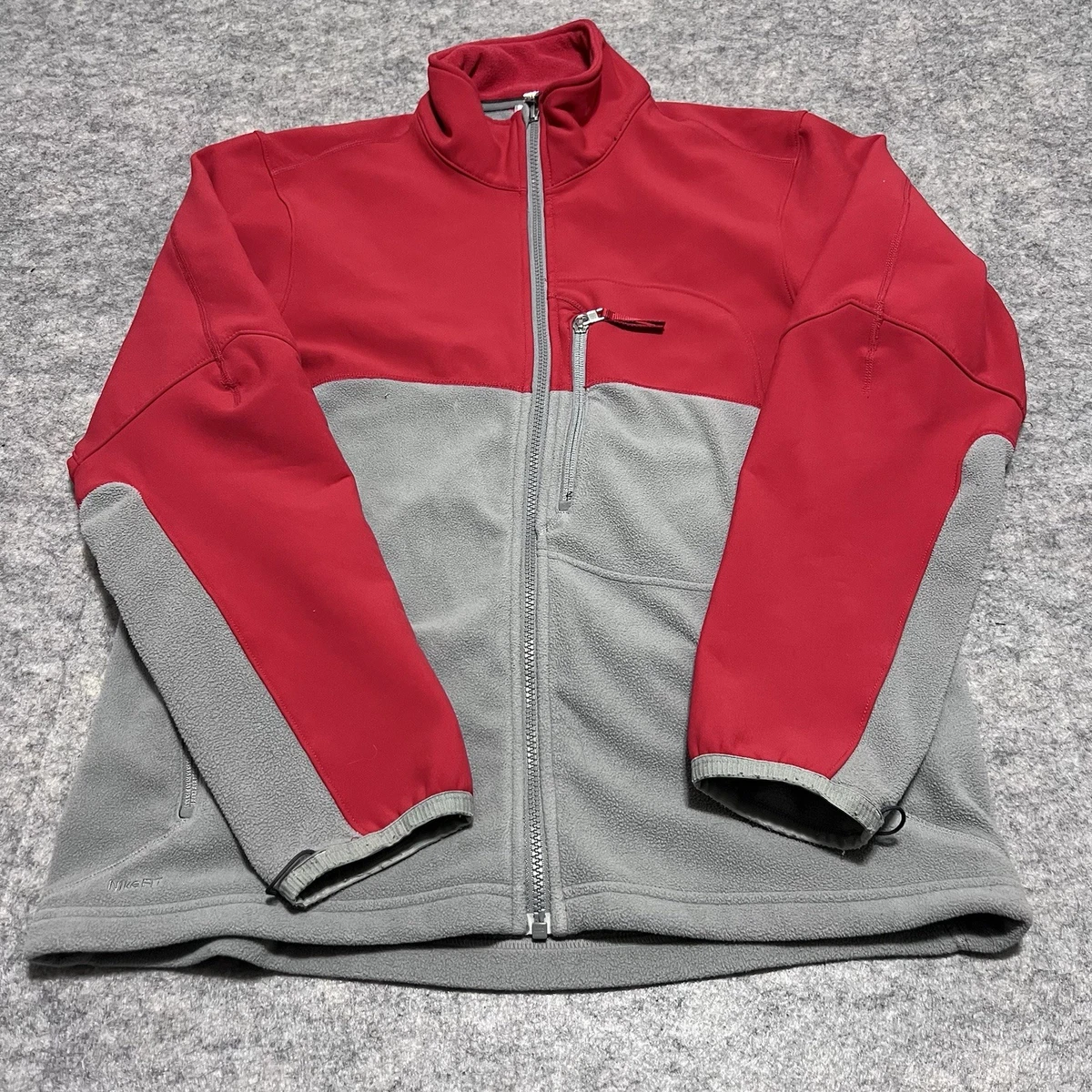 Nike Men's Red 1/2 Zip Features for sale | eBay