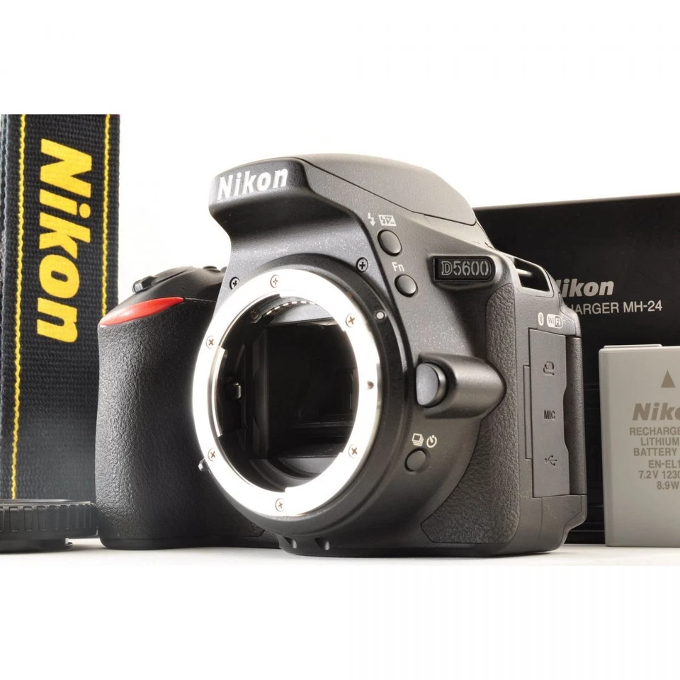*Mint 2630shots* Nikon D5600 24.2mp Digital SLR DSLR Camera #4689 - Photo 1/4