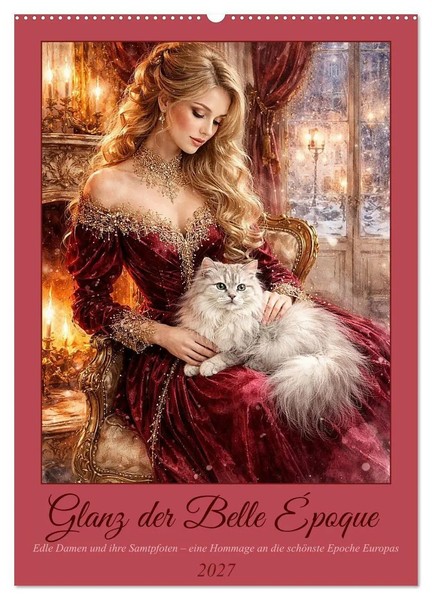 Liam Blue | Glanz Der Belle ÉPoque (Wandkalender 2027 DIN A2 Hoch), Calvendo...-image
