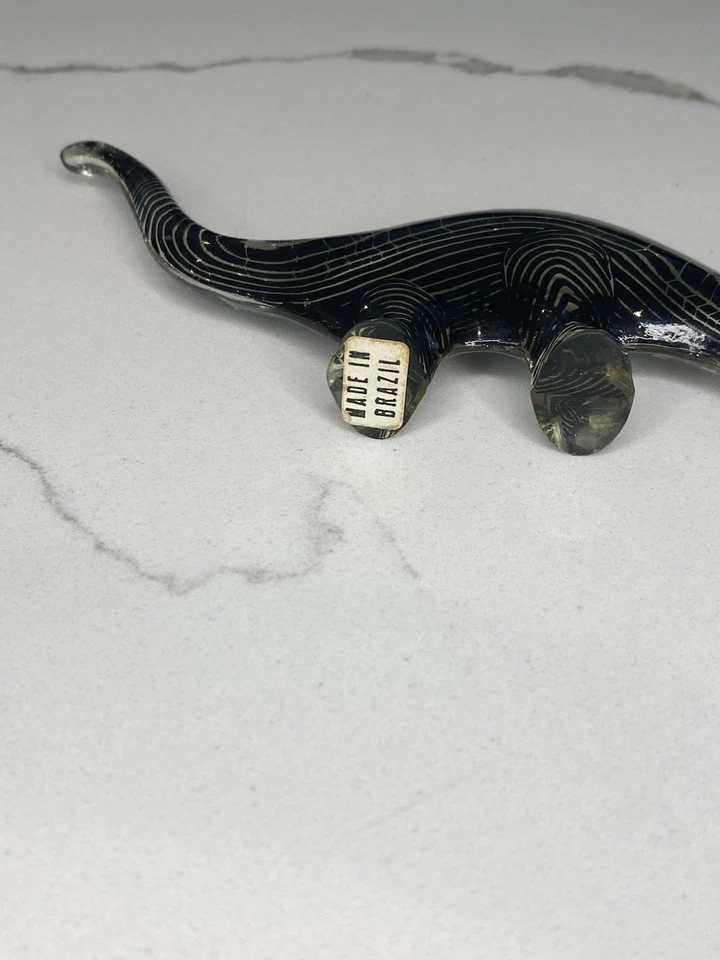 Rare Abraham Palatnik Lucite Brontosaurus Dinosaur Sculpture Vintage 70's - Image 3 of 4