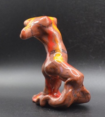 ''Dancing Layla'' - Exploratory Original Clay sculpture, hand made & glazed.