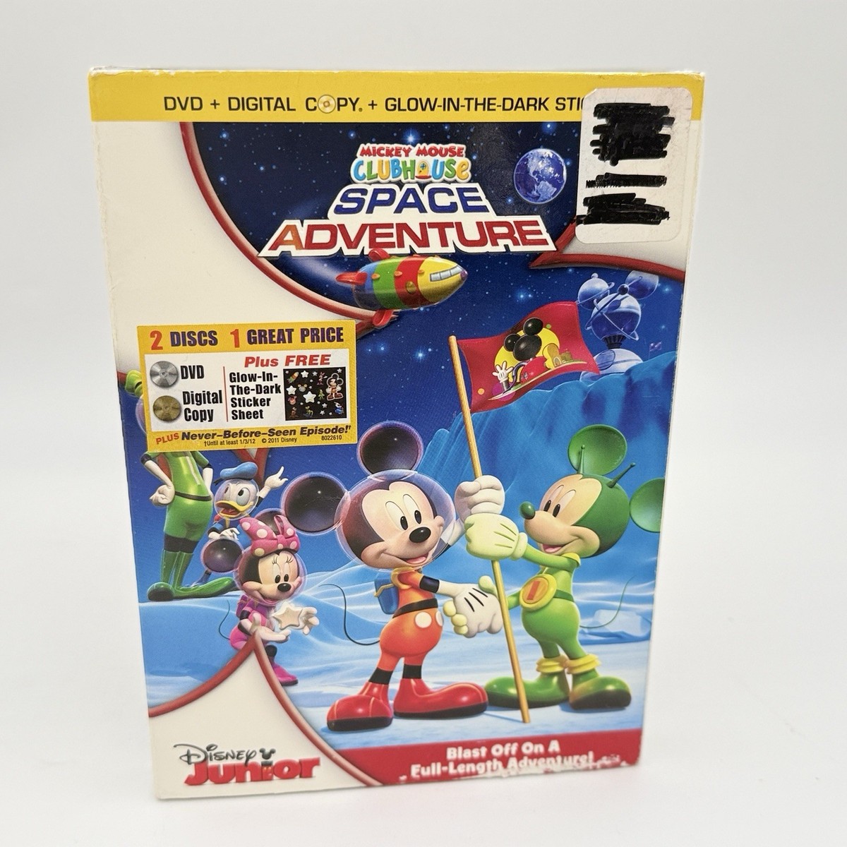 Mickey Mouse Clubhouse: Space Adventure (DVD, 2011, 2-Disc Set
