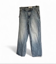 STR Women  s Wide Leg Jeans Medium Wash Vintage Y2K High Rise