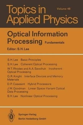 Optische Informationsverarbeitung - 9783662308530