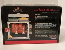 RONCO SHOWTIME Deluxe Accessory Set ~Tray, Lobster Basket, Knife, Strings Unused