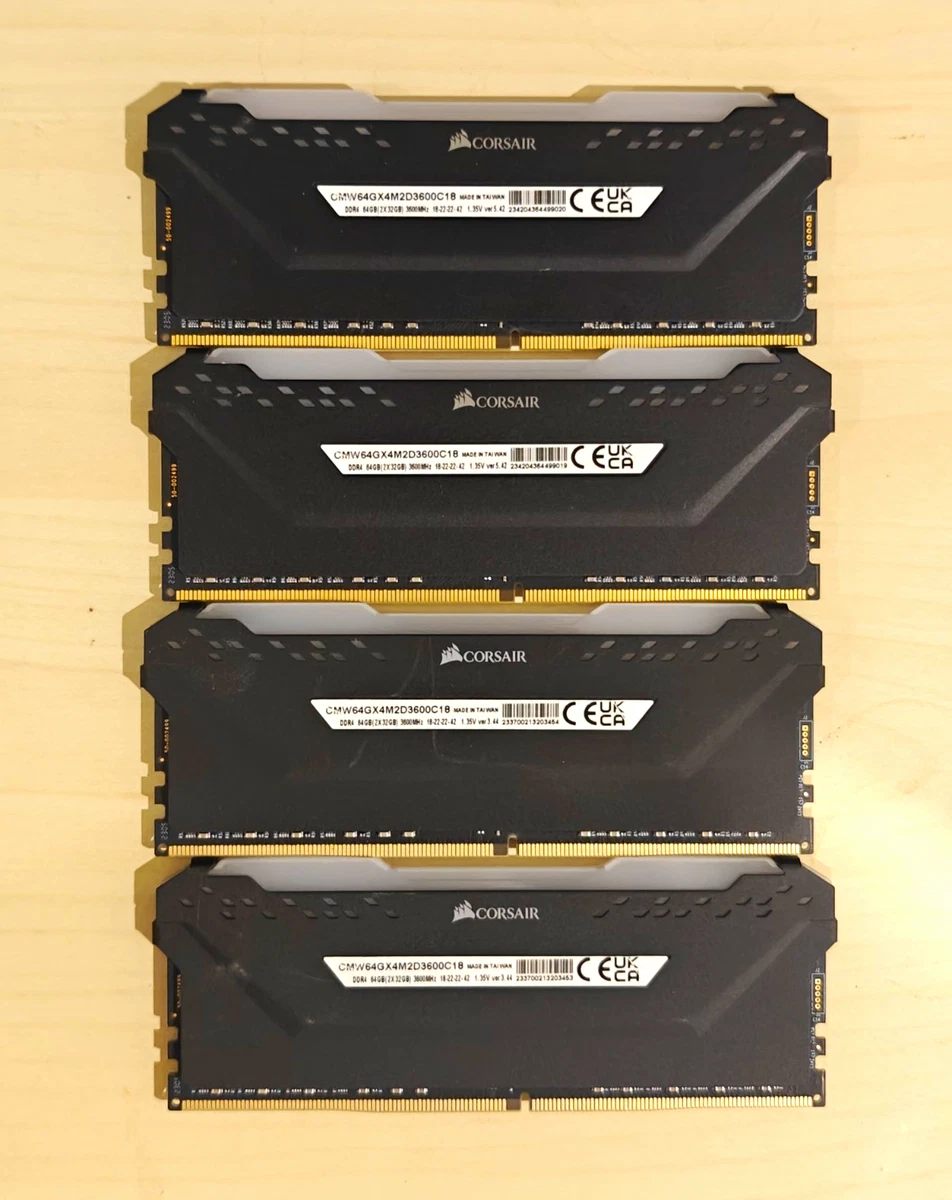 Corsair DDR4 SDRAM 128 GB Total Capacity Memory (RAM) for sale | eBay