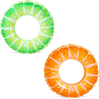 Pool Floats Kids, Inflatable Pool Floaties Swimming Tubes Rings, Fun Fruit Water