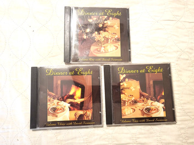 Dinner At Eight     3 CD's     Volumes One, Two & Three    David Swanson