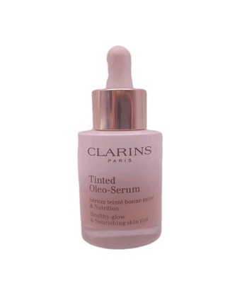 Clarins Tinted Oleo Serum 04 Healthy Glow Skin Tint Foundation 1oz 