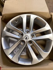 NISSAN JUKE 17" SILVER ALLOY WHEEL RIM KE409-1K200-YW - In Excellent Condition 