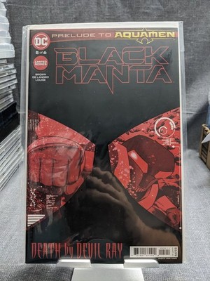 Black Manta #5 DC Comics Prelude to Aquamen Newsstand Modern Age