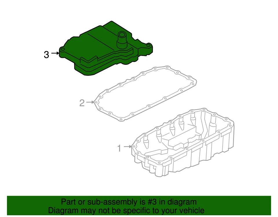 Genuine Honda Automatic Transmission ATF Filter 25430-PLR-003 - Image 4 of 4
