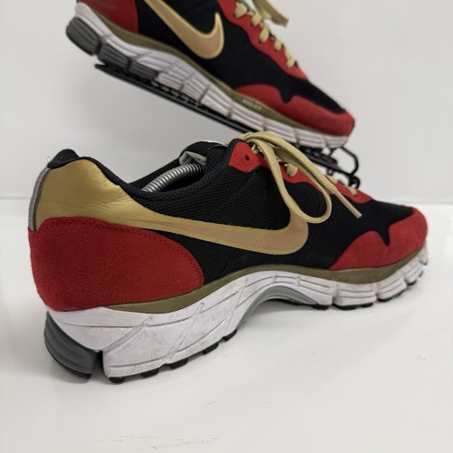 Nike Air Pegasus 25 + Edizione Speciale Rosso/Nero/Oro Bowerman Series UK 11.5? - Foto 10 di 21