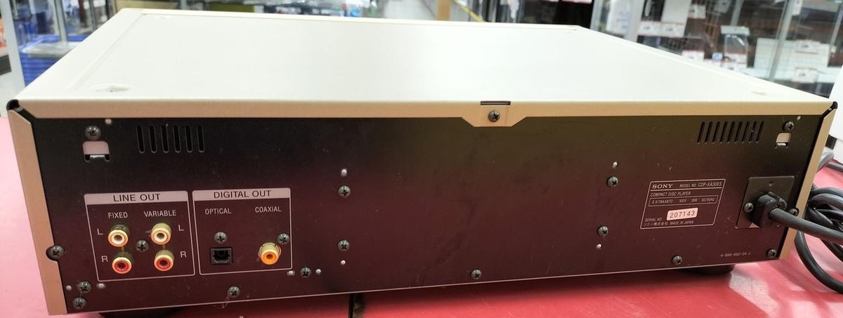 SONY ソニー CDP-XA30ES CDプレーヤー (CDデッキ) Amazon | SONY ソニー CDP-XA30ES CDプレーヤー(CDプレイヤー/CD