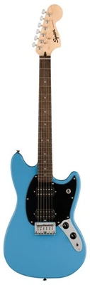 Squier by Fender Sonic Mustang California Blue LRL Einsteiger E-Gitarre SS - Bild 1 von 4