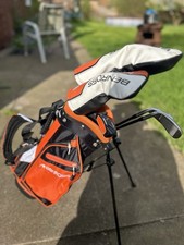 Junior Ben Ross  Golf Clubs 5-9 Ys Driver Hybrid 7 Iron Wedge Putter Stand Bag
