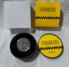 2022 Peanuts Woodstock At Bat Baseball .999 Silver Proof Coin [w/ Collector Tin]