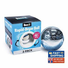 2x Boss It Schnelltrockner Ball Verbesserung W&auml;schetrockner Effizienz Sparen Sie 40% auf Rechnungen