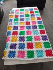 hand made crochet baby blanket new