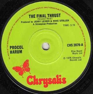 Procol Harum - The Final Thrust, 7'', (Vinyl)