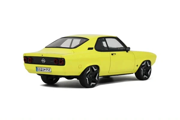 OTTO 1:18 Scale Resin Model Car - 2021 Opel Manta A Elektromod - Yellow (OT434) - Image 2 of 4