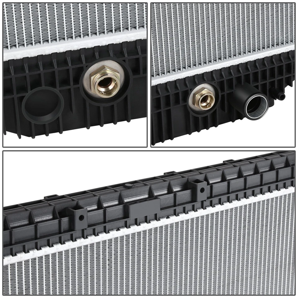 Radiador de 2 filas Fit 08-17 Western Star 4700SF/SB Freightliner Business Class M2 Foto 4 de 4