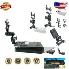 Secure Rearview Mirror Mount for Uniden Radar R1 R2 R3 R4 - 1