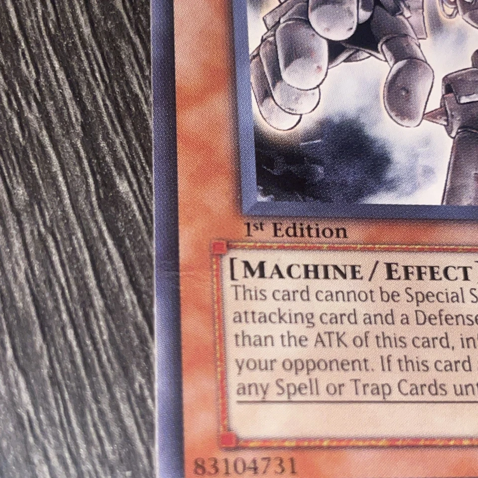 YUGIOH PSA 10 Ancient Gear Golem TLM-EN006 Ultimate Raro 1ª Edición *5616 Foto 3 de 4