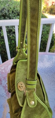 COACH 12797 Vintage Green Archive Limited Edition Bleecker Suede