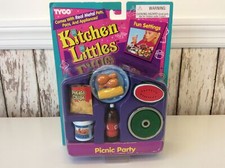 1995 TYCO KITCHEN LITTLES PICNIC PARTY - 2004-2 - UNOPENED ORIGINAL PACKAGE
