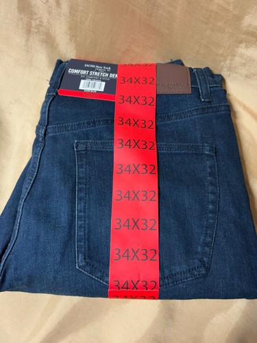 Jachs Men’s Comfort Stretch Straight Leg Denim Jeans - Picture 7 of 17