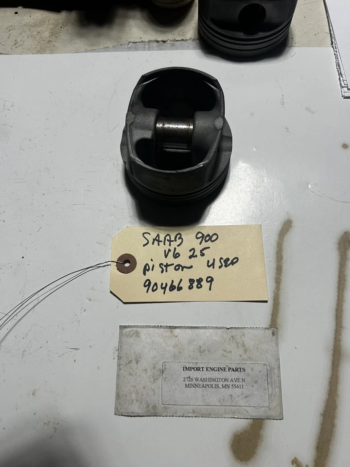 PISTÃO *USADO* SERVE PARA SAAB 900 2.5 V6 DOHC 24V 1994-1997 90466889 *USADO* SEM ANÉIS - Imagem 3 de 4