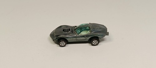 Johnny Lightning Topper (1969) CUSTOM MAKO SHARK Gray w/White Int FAST SHIPPING! - Picture 3 of 12