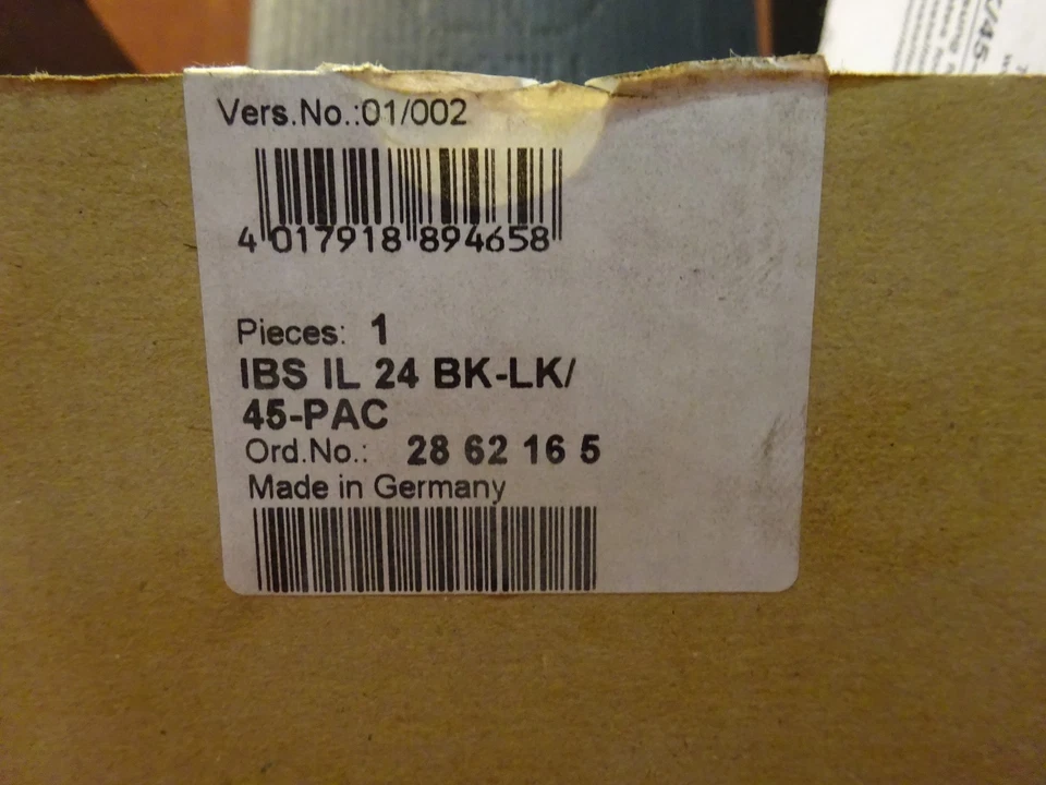 Módulo Phoenix Contact IBS IL 24 BK-LK/45-PAC 2862165 Foto 3 de 3