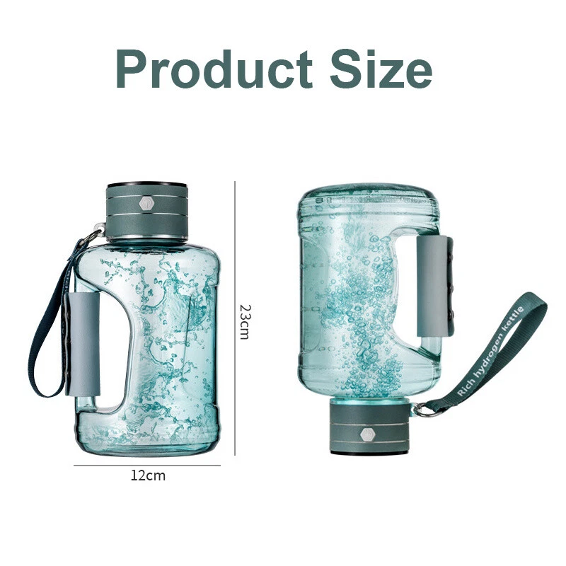 Hydrogen Water Bottle 1.5L Hydrogen Rich Portable Rich Hydrogen Water Generator - image 2 of 4