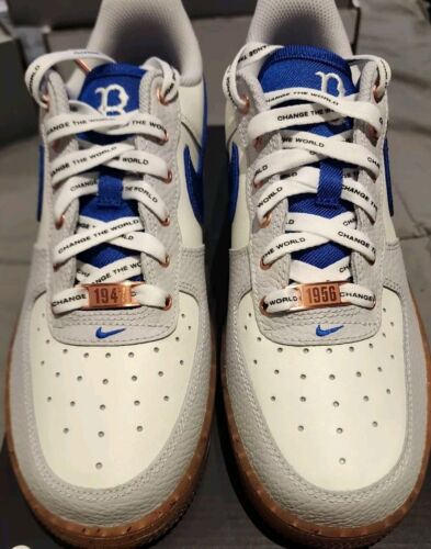 Nike Air Force 1 '07 Jackie Robinson JRD FN1868-100 Men's 7 Women’s 8.5 - Picture 3 of 8