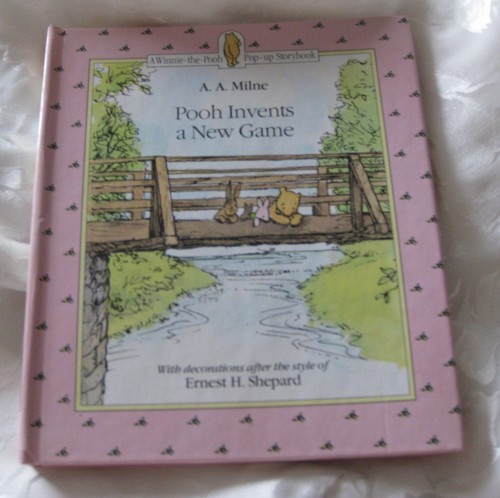 POOH INVENTS A NEW GAME by A.A. MILNE pop-up storybook ~ $37.77 - Picture 5 of 7