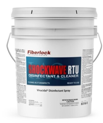 Shockwave RTU Multipurpose Disinfectant, Sanitizer & Cleaner  5 Gallon  