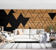 3D Geometry Graphics Decoration Wallpaper Wall Murals Removable Wallpaper