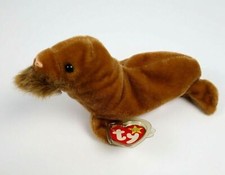 Vintage Ty Beanie Babies Paul The Soft Walrus 1999 Plush Toy Beanie Baby