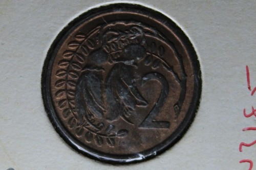 * 1967 NEW ZEALAND BAHAMAS ISLAND MULE 2 CENT LUSTEROUS AND SCARCE ERROR #CFK10 - Bild 5 von 10