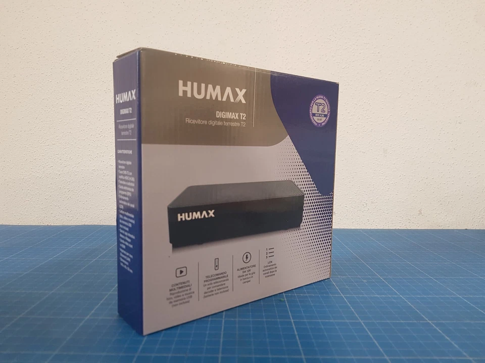 Humax Digimax HD-2022T2 T2 DTT FTA Zapper Decoder _0.4_5 - Bild 2 von 4